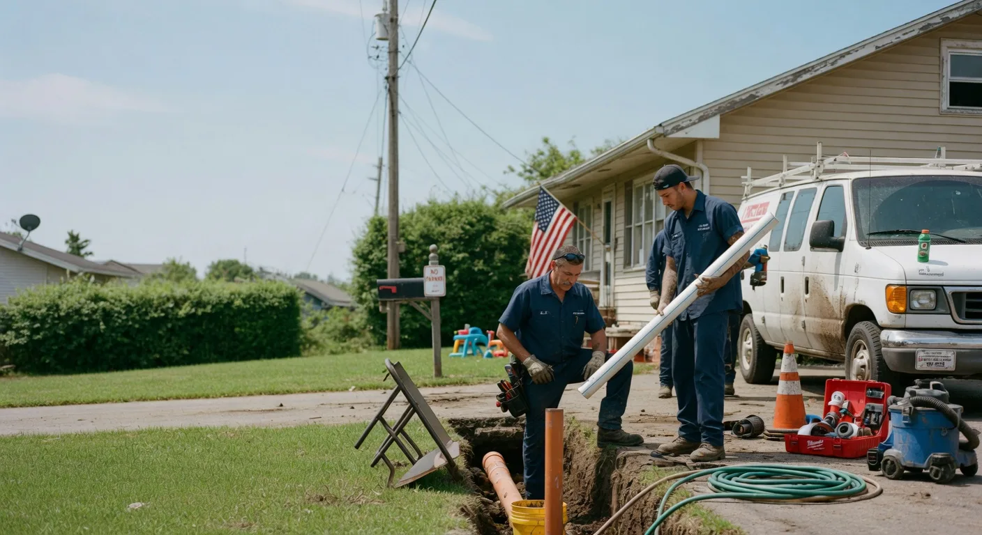Clogged Drain Repair in New Albany, IN